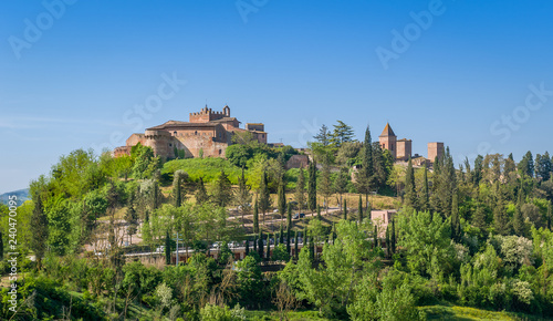 Certaldo fortress and italian comune