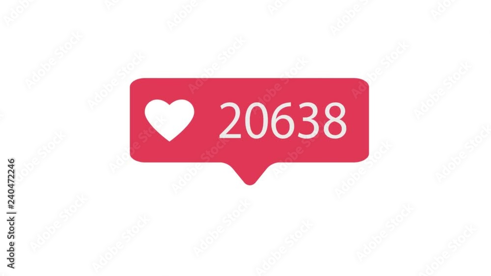 Pink Like Icon On White Background. Like Counting for Social Media 1-100000 Likes. 4K video. Pink Like Icon On White Background. Like Counting for Social Media 1-100000 Likes. 4K video.