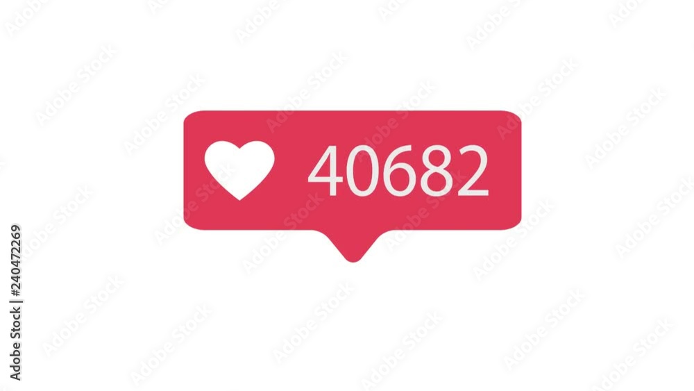 Pink Like Icon On White Background. Like Counting for Social Media 1-500000 Likes. 4K video. Pink Like Icon On White Background. Like Counting for Social Media 1-500000 Likes. 4K video.