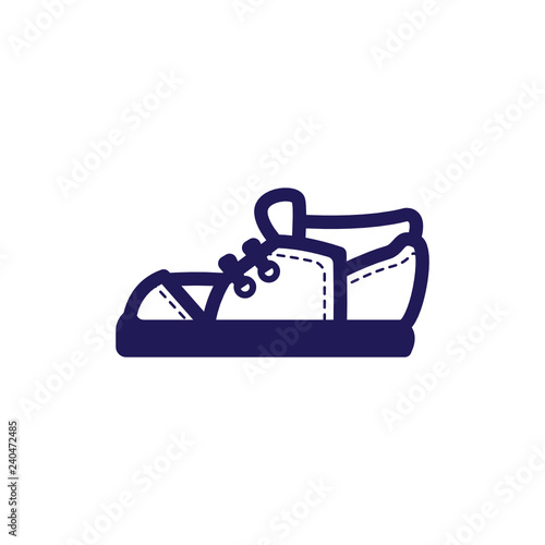 Shoes logo vector 