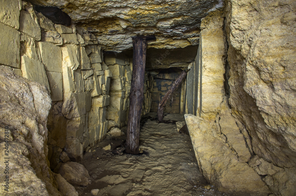 Old Odessa catacombs