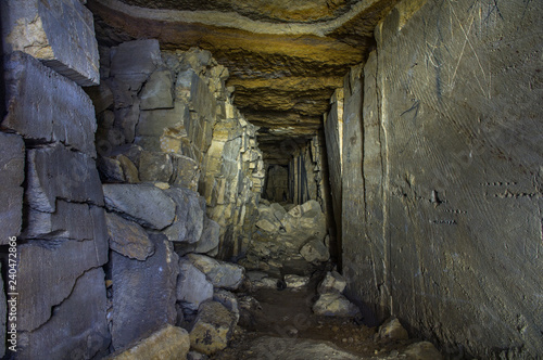 Obraz na płótnie Old Odessa catacombs w salonie