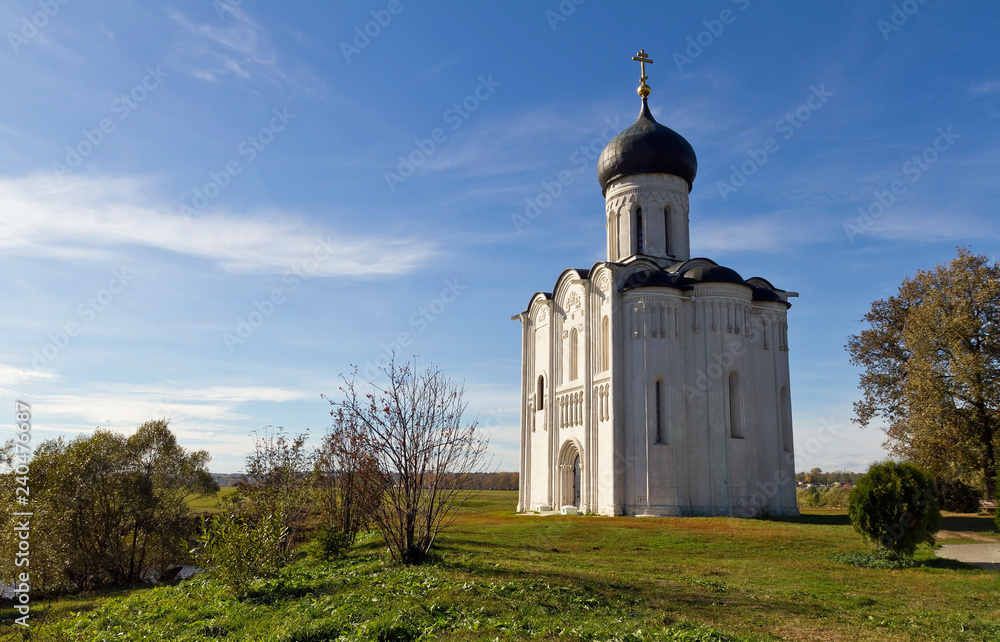 The Church of the Intercession on the Nerl in Bogolyubovo, Russia
