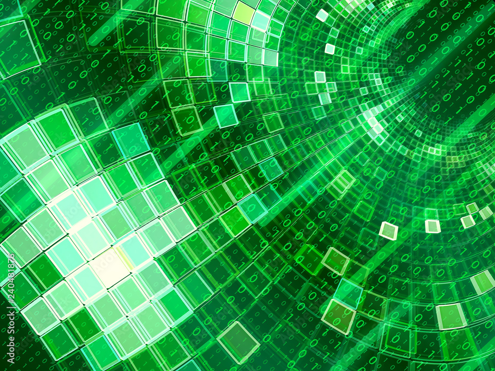 Matrix background witn digits - abstract digitally generated ima Matrix background witn digits - abstract digitally generated ima