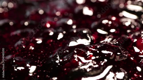 Wallpaper Mural tasty and appetizing berry jam rotates Torontodigital.ca