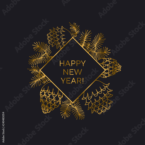 Pine cone Xmas and New Year...