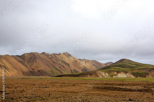 Landmannalaugar area landscape  Fjallabak Nature Reserve  Iceland