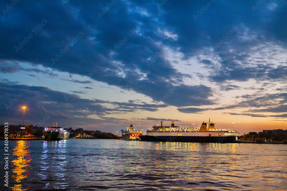 Port Piraeus   (of Athens ) Greece