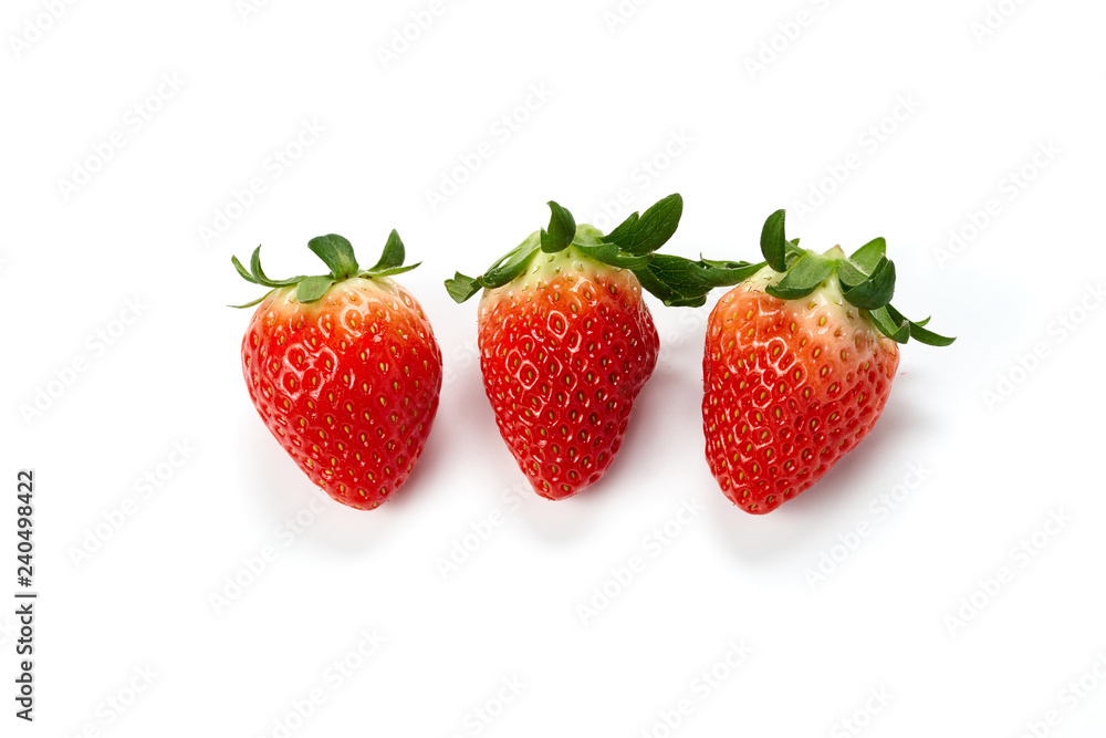 Strawberry With White Background Strawberry With White Background