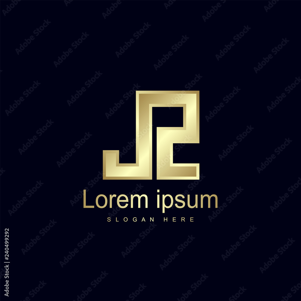Initial Letter JZ Logo Template Vector Design Initial Letter JZ Logo Template Vector Design