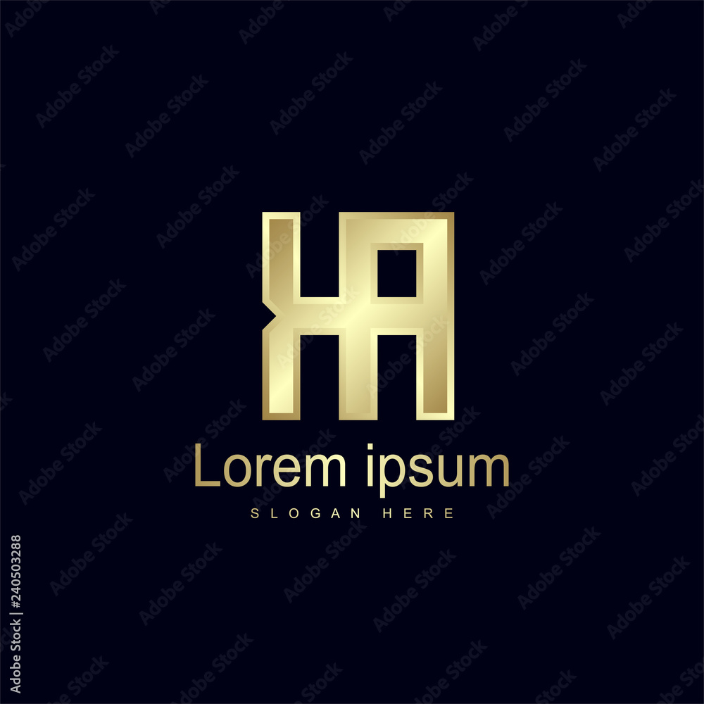 Initial Letter KA Logo Template Vector Design Initial Letter KA Logo Template Vector Design