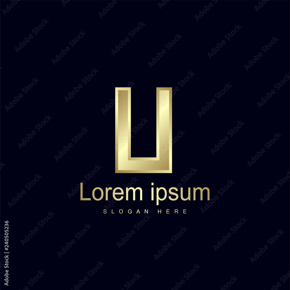Fototapeta premium Initial Letter LI Logo Template Vector Design