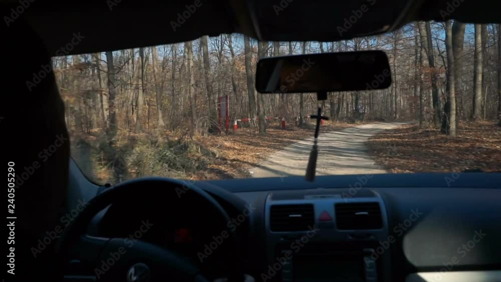 Interior of the car. View on car torpedo. Selective focus. Interior of the car. View on car torpedo. Selective focus.