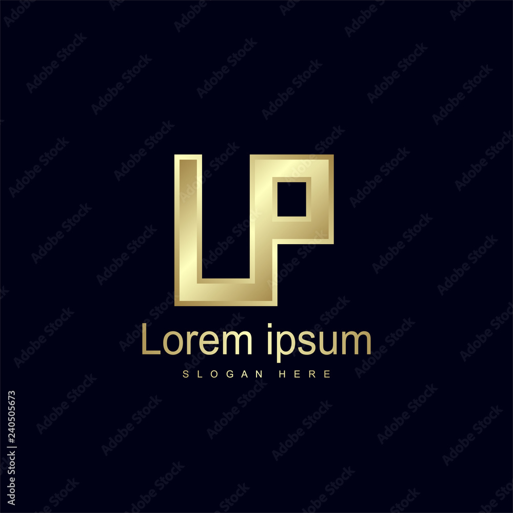 Initial Letter LP Logo Template Vector Design Initial Letter LP Logo Template Vector Design
