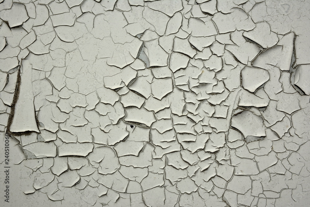 Texture (cracked white paint)