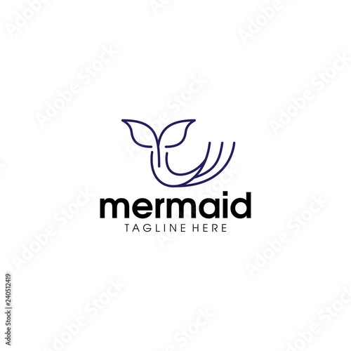 Mermaid logo © stupic