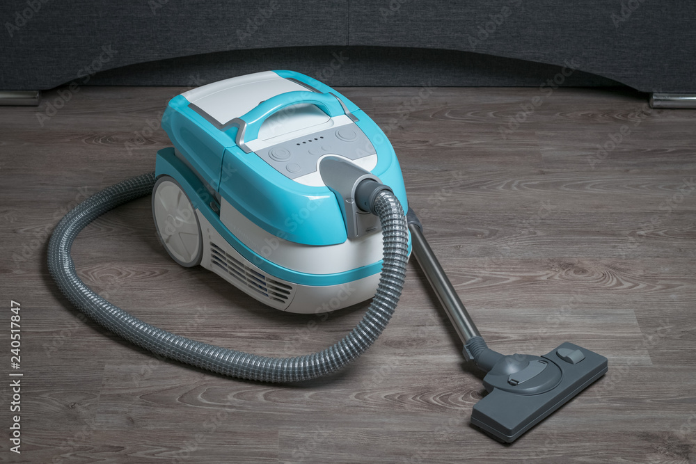 Modern elegant-looking vacuum cleaner with many features