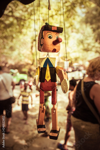wooden Pinocchio
