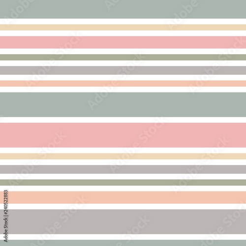 Abstract horizontal striped seamless pattern. Pastel colored background. Wrapping paper. Pattern for interior- and fabric design