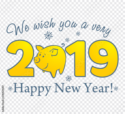 2019 Very Happy Pig