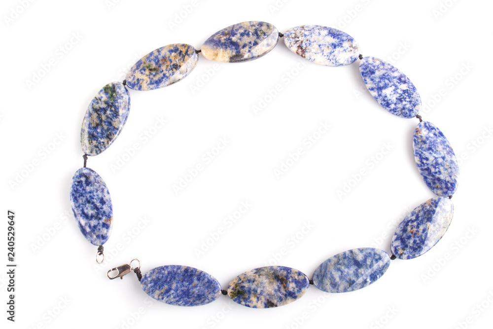 colored onyx beads isolated on white background colored onyx beads isolated on white background