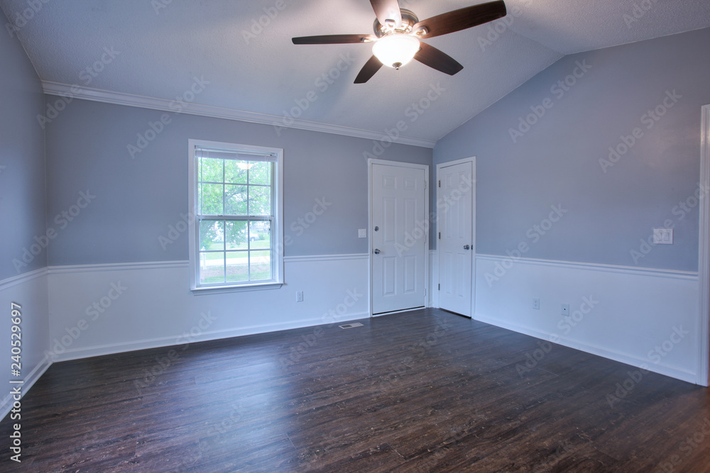 Obraz premium Living Room interior of a remodeled starter home