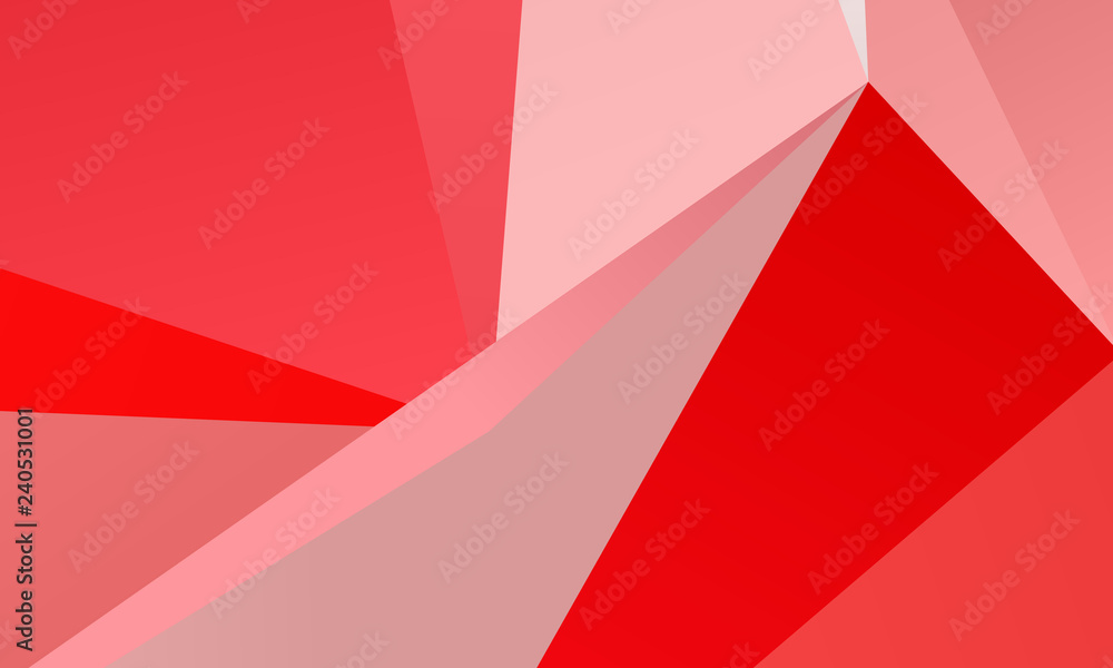 Red geometric background Red geometric background