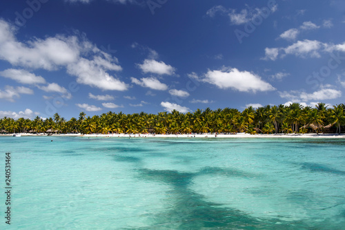 Dominican Republic, the Caribbean Sea, the sunny beaches of Saona Island © Viktor