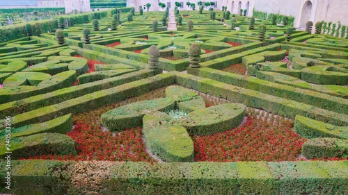 Villandry chateau and garden
