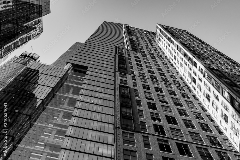 Modern buildings in New York City