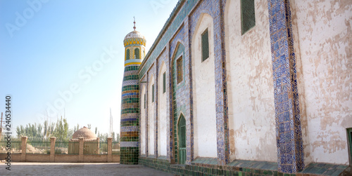 The tomb of Afaq Khoja in Kashgar, Xinjiang, China