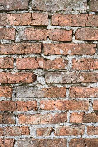 bricks background of a wall