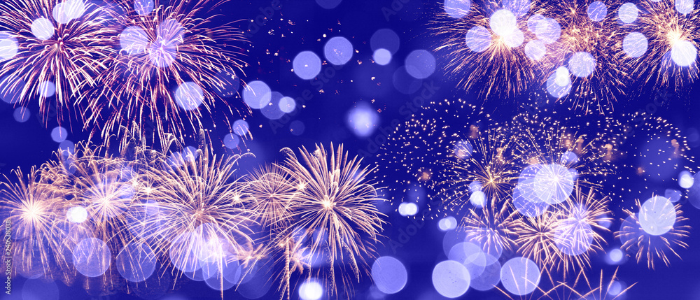 Wunderschönes Feuerwerk Wunderschönes Feuerwerk