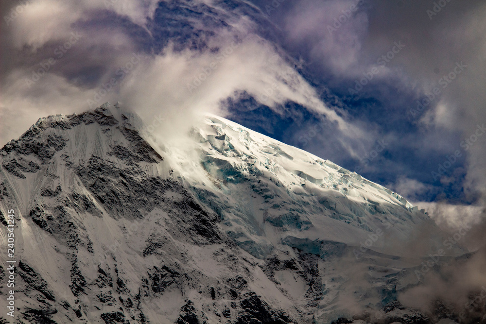 La bellissima Cordillera bianca e le sue lagune nel parco nazionale Huascaran, Huaràz, Perù La bellissima Cordillera bianca e le sue lagune nel parco nazionale Huascaran, Huaràz, Perù