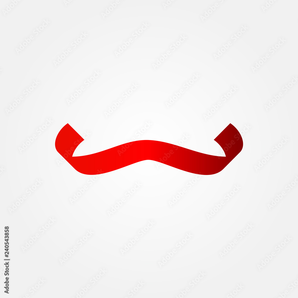 Ribbon Vector Template Design Illustration Ribbon Vector Template Design Illustration
