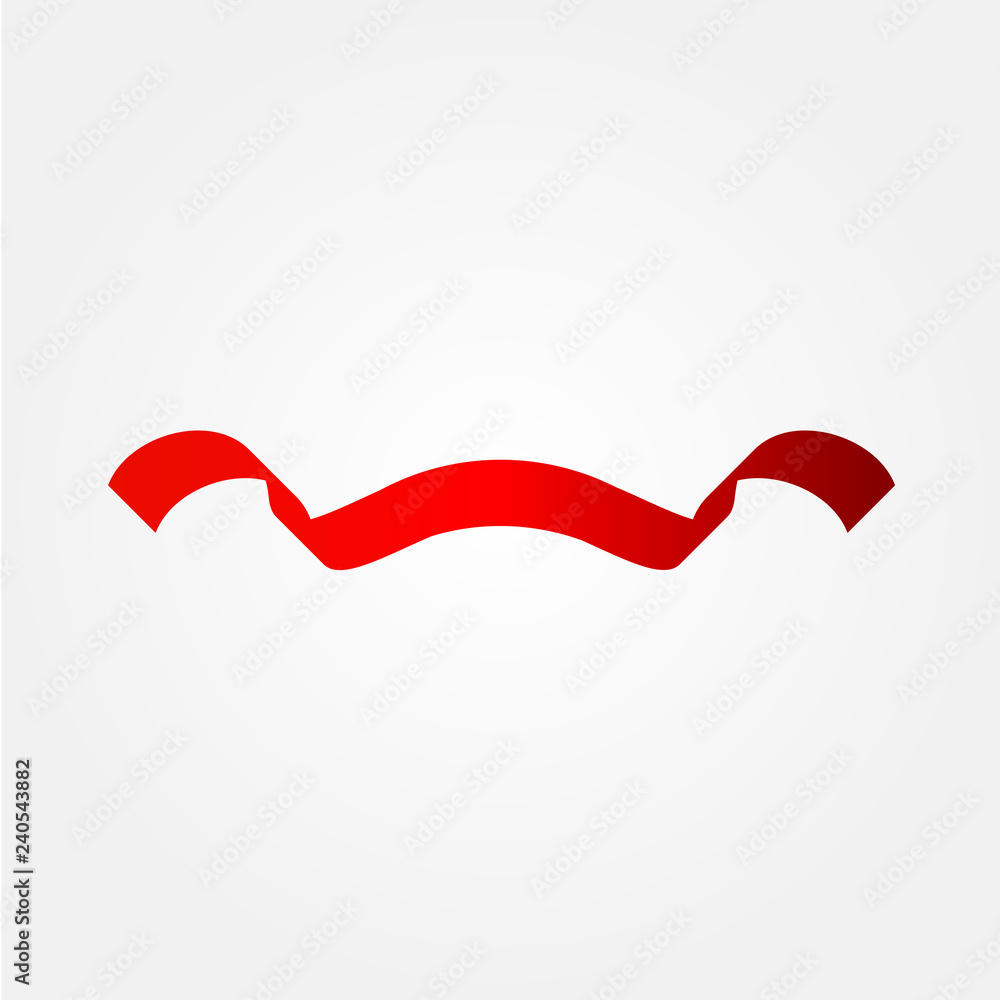 Ribbon Vector Template Design Illustration Ribbon Vector Template Design Illustration
