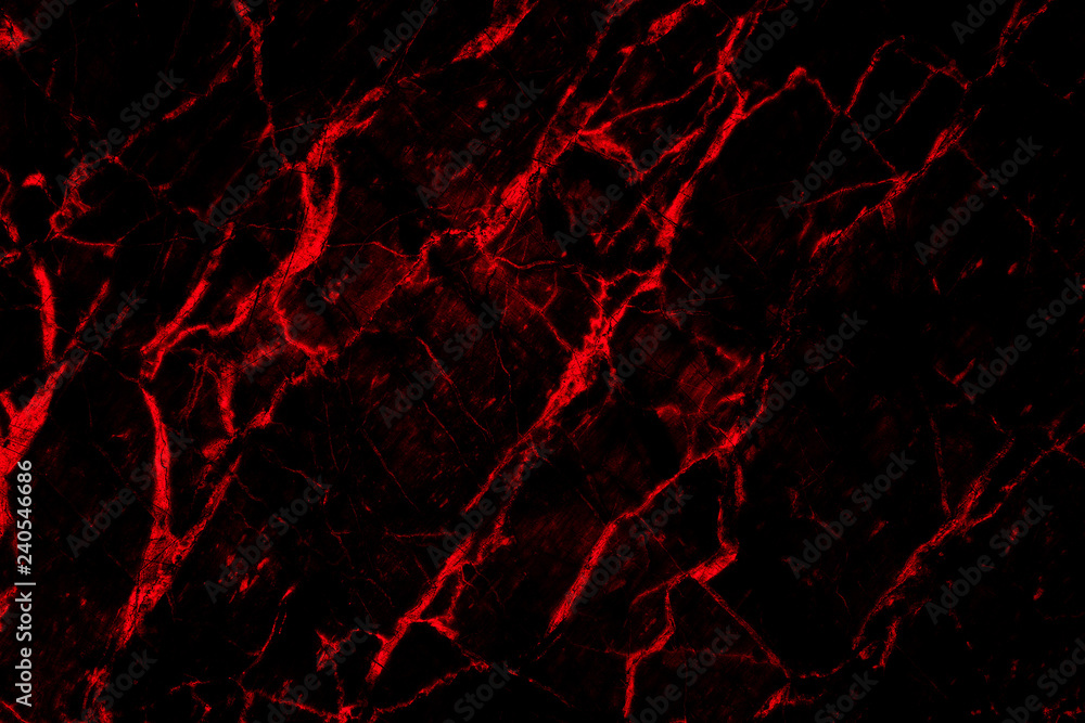 Red and black marble background texture natural stone pattern abstract for  design art work. Marble with high resolution Stock Photo