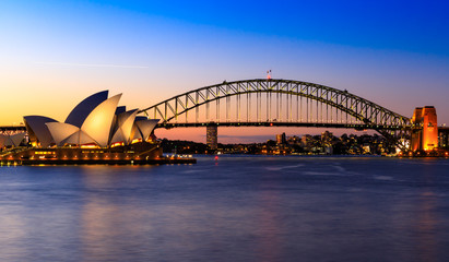 Acrylglasbilder Sydney Sydney Australien Stadtansicht  © aure50