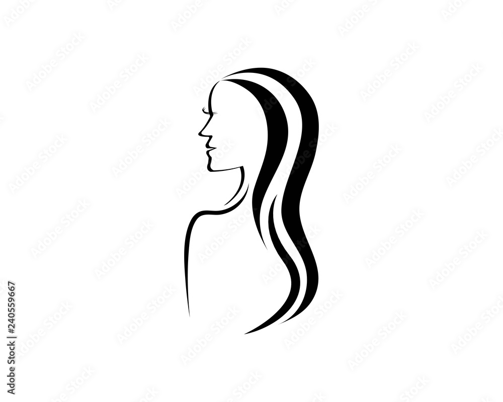 Beauty Women Icon Logo Template vector - Vector Beauty Women Icon Logo Template vector - Vector
