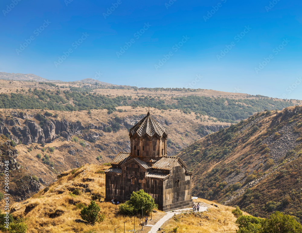 Armenia, Church of the 11th century Vahramashen near the fortress Amberd