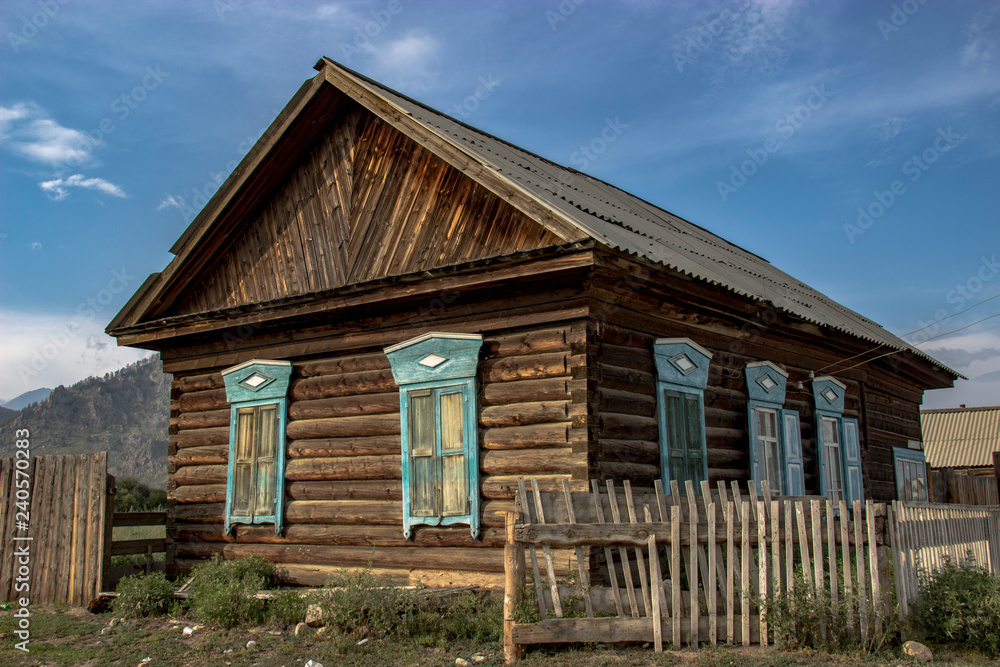old wooden house
