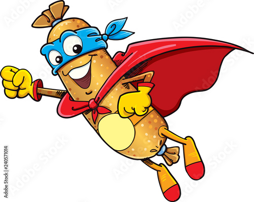 Sausage superhero