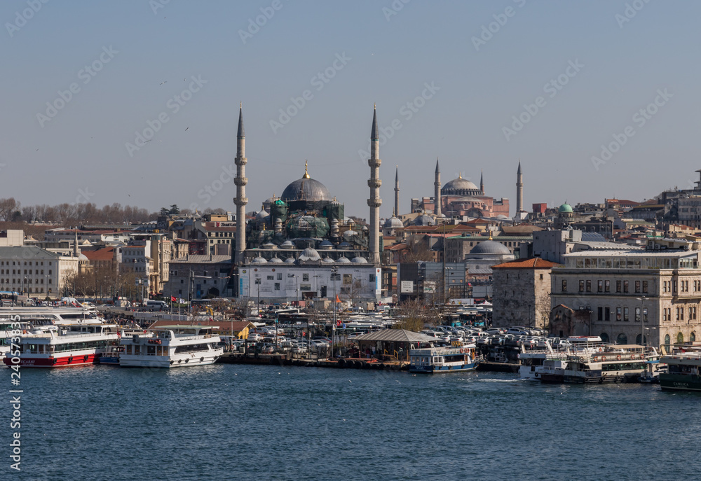 Istanbul, Turkey - imperial capital of the Byzantine and Ottoman empires, and a Unesco World Heritage site due to the amount of its historical landmarks, Istanbul displays a magnificent Old Town 