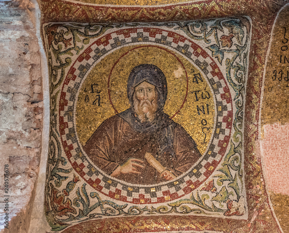 Istanbul, Turkey - the Pammakaristos Church is one of the most well preserved Greek Orthodox Byzantine churches in Istanbul, with its beautiful mosaics
