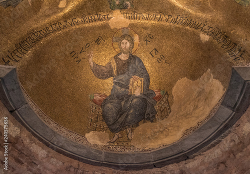 Canvas Print Istanbul, Turkey - the Pammakaristos Church is one of the most well preserved Gr