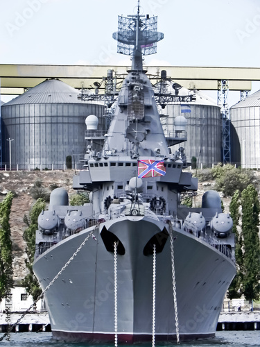 Photography Russian Black Sea Fleet in the port of Sevastopol.