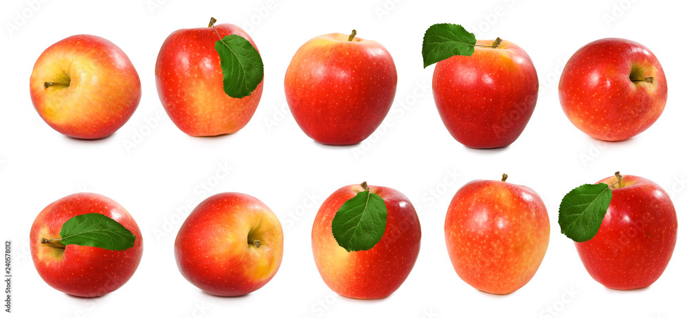 isolated image of apples closeup isolated image of apples closeup
