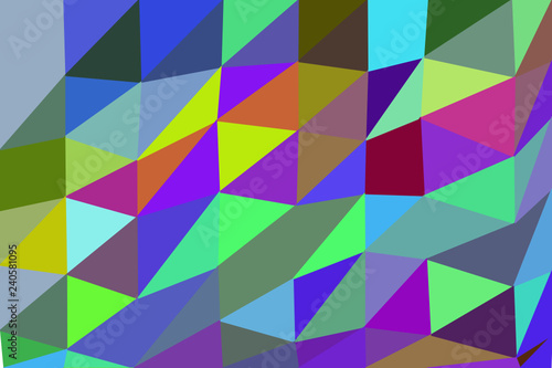 Abstrakter Low-Poly-Hintergrund aus Dreiecken
