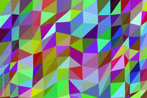 Abstrakter Low-Poly-Hintergrund aus Dreiecken