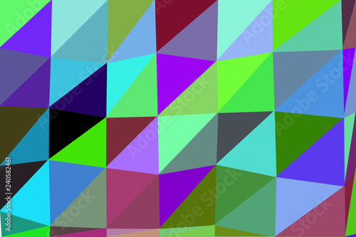 Abstrakter Low-Poly-Hintergrund aus Dreiecken